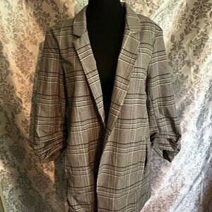 Rachel Zoe Plaid Blazer